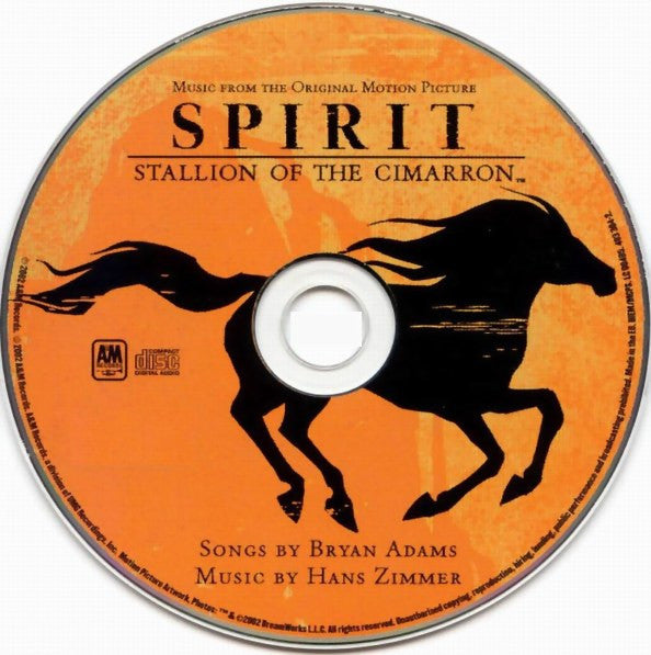 Bryan Adams / Hans Zimmer : Spirit: Stallion Of The Cimarron (Music From The Original Motion Picture) (CD, Album)