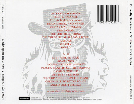 Drive-By Truckers : Southern Rock Opera (2xCD, Album)