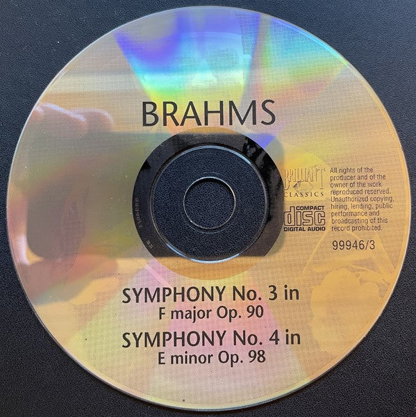 Johannes Brahms - Jaap van Zweden : Symphonies (Complete) (3xCD, Album, Comp)