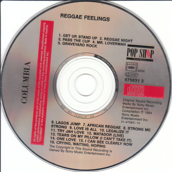 Various : Reggae Feelings  (CD, Comp)