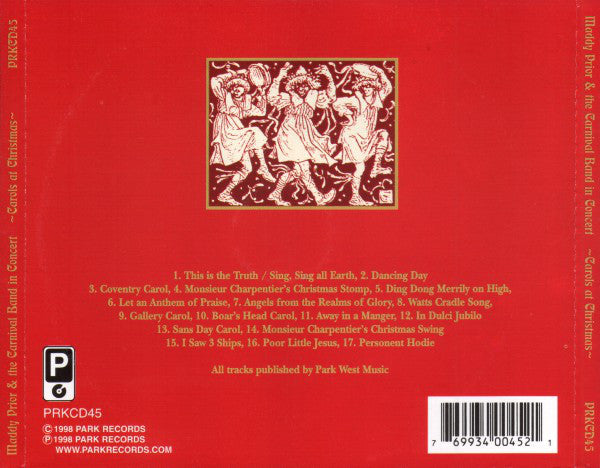Maddy Prior & The Carnival Band : Carols At Christmas (CD, Album)