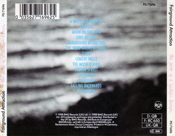 Fairground Attraction : The First Of A Million Kisses (CD, Album)