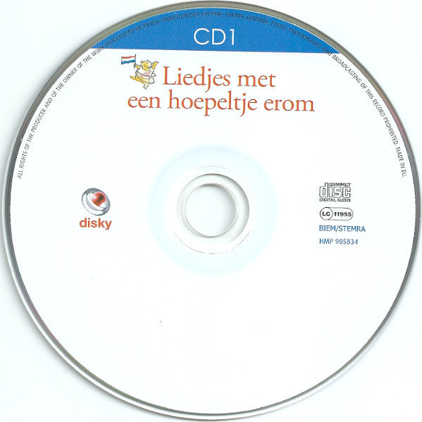 Het Kinderkoor Van De Enschedese Muziekschool : Liedjes Met Een Hoepeltje Erom (5xCD, Comp)