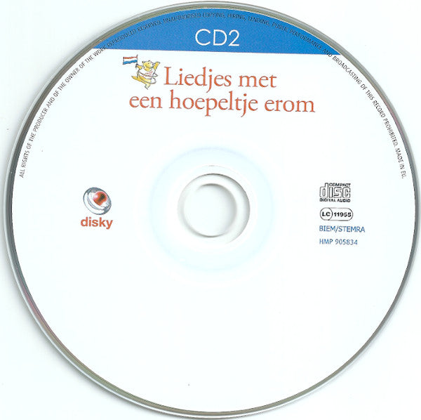 Het Kinderkoor Van De Enschedese Muziekschool : Liedjes Met Een Hoepeltje Erom (5xCD, Comp)