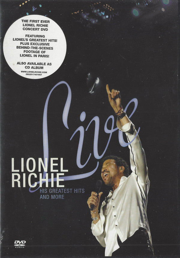 Lionel Richie : Live: His Greatest Hits And More (DVD-V)