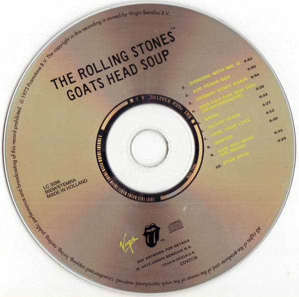 The Rolling Stones : Goats Head Soup (CD, Album, RE, RM)