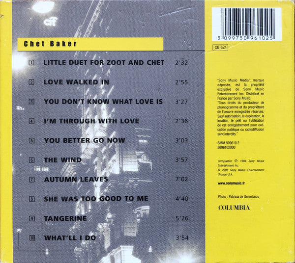Chet Baker : 1953-1974 (CD, Comp, Dig)