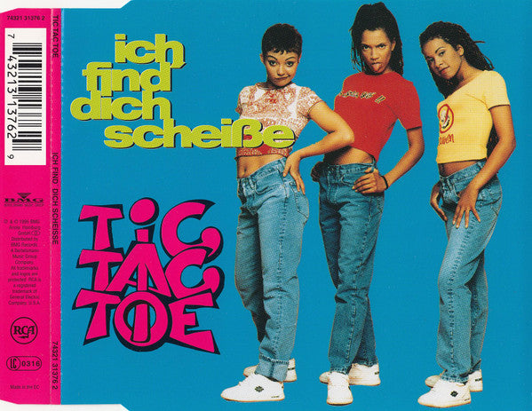 Tic Tac Toe (2) : Ich Find' Dich Scheiße (CD, Maxi)