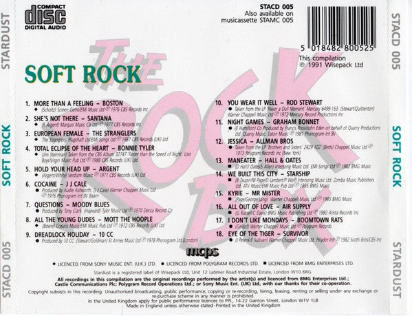 Various : Soft Rock (CD, Comp)