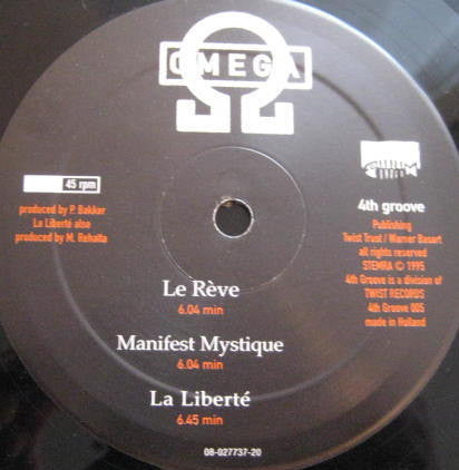 Omega (23) : Le Rève (12")