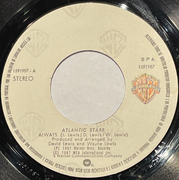 Atlantic Starr : Always (7", Single)