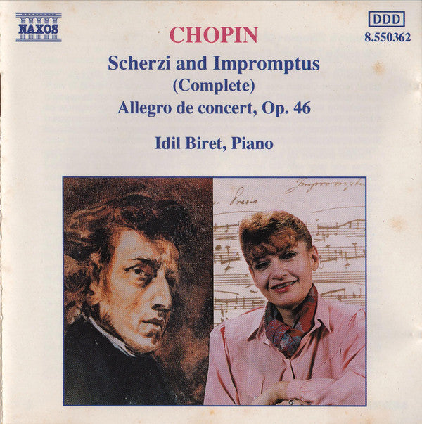 Frédéric Chopin - Idil Biret : Scherzi And Impromptus (Complete) / Allegro De Concert, Op. 46 (CD, Album)