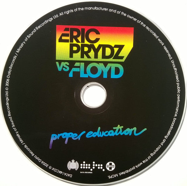Eric Prydz Vs Pink Floyd : Proper Education (CD, Single)