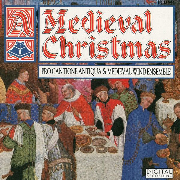 Pro Cantione Antiqua .  Medieval Wind Ensemble, Mark Brown (4) : A Medieval Christmas (CD, Album, RE)