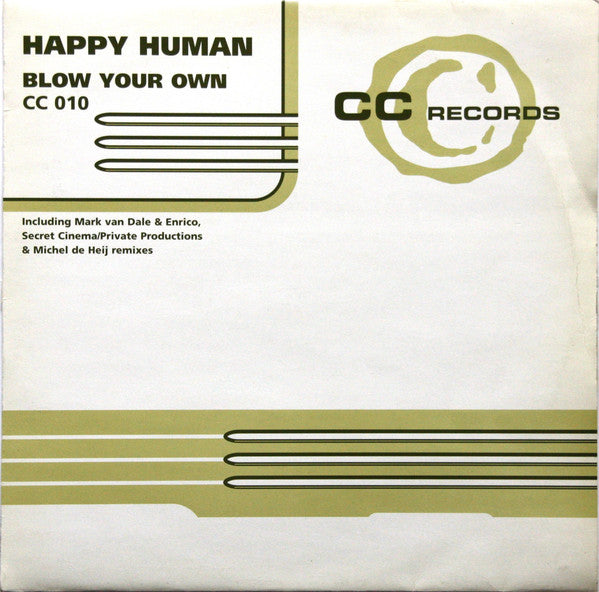 Happy Human : Blow Your Own (12")
