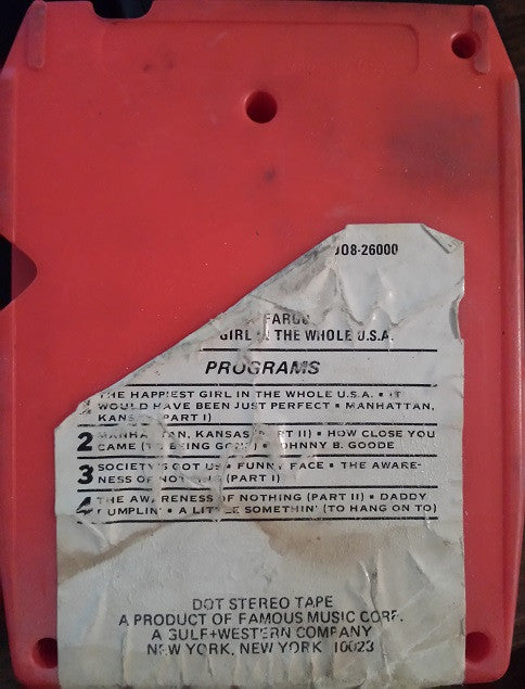 Donna Fargo : The Happiest Girl In The Whole U.S.A. (8-Trk, Album, Ora)