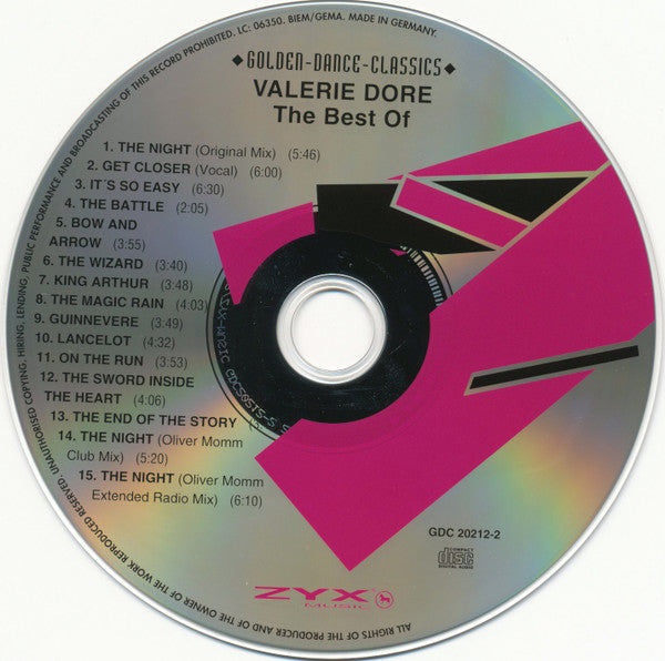 Valerie Dore : The Best Of (CD, Comp)