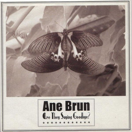 Ane Brun : Are They Saying Goodbye? (CD, Single)