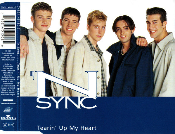 *NSYNC : Tearin' Up My Heart (CD, Maxi)