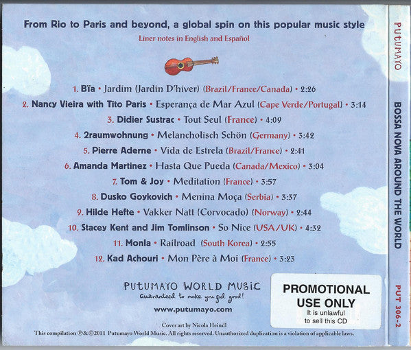 Various : Bossa Nova Around The World (CD, Comp, Promo, Dig)