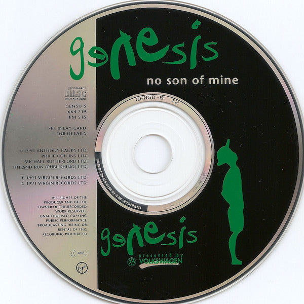 Genesis : No Son Of Mine (CD, Maxi, Vol)
