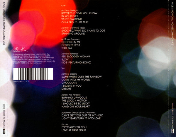 Kylie Minogue : Showgirl Homecoming Live (2xCD, Album)