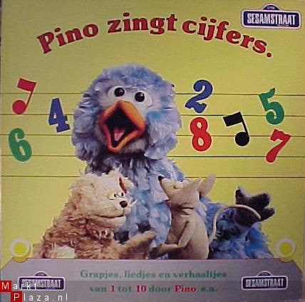 Sesamstraat : Pino Zingt Cijfers (LP, Album)