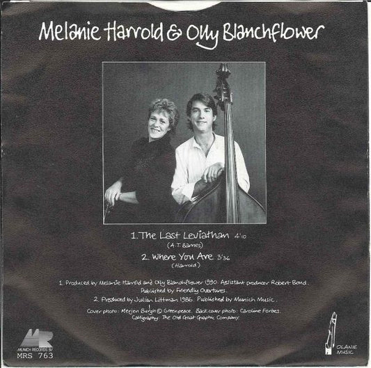 Melanie Harrold & Olly Blanchflower : The Last Leviathan (7", Single)