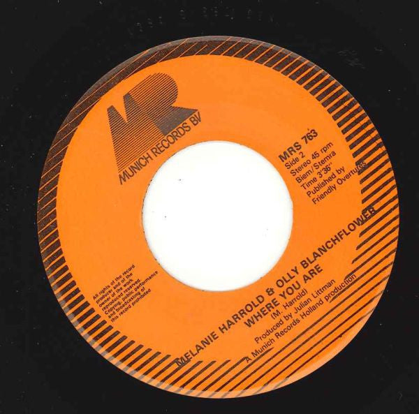 Melanie Harrold & Olly Blanchflower : The Last Leviathan (7", Single)