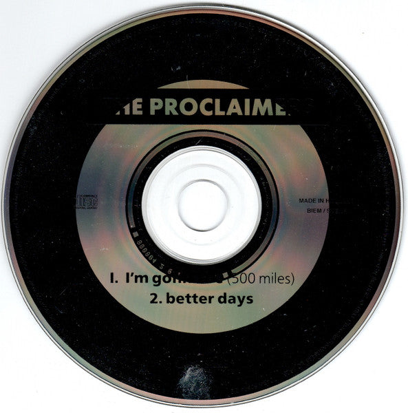 The Proclaimers : I'm Gonna Be (500 Miles) (CD, Single, Car)