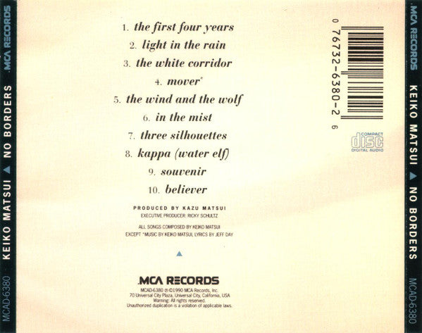Keiko Matsui : No Borders (CD, Album)