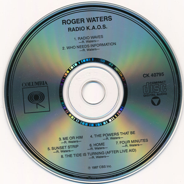 Roger Waters : Radio K.A.O.S. (CD, Album)