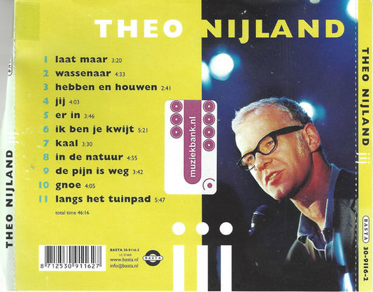 Theo Nijland : Jij (CD, Album)