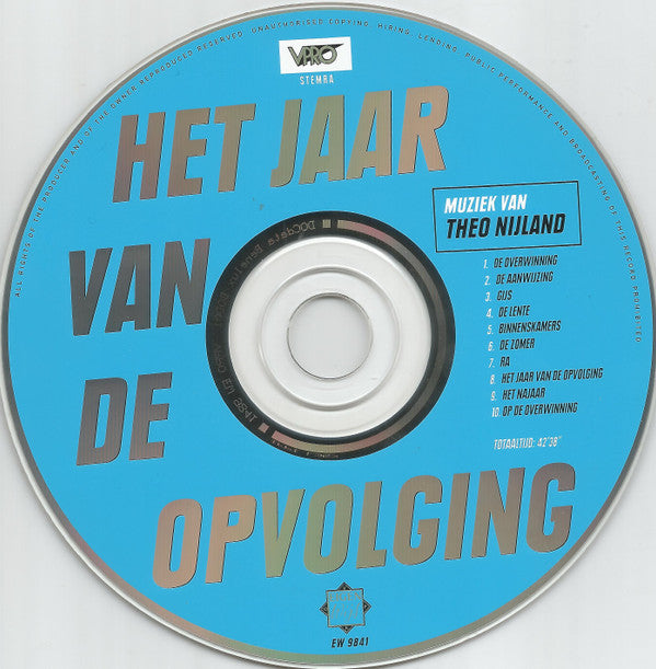 Theo Nijland : Het Jaar Van De Opvolging (CD, Album)