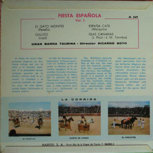 Banda Taurina : Fiesta Española · 1 (7", EP)