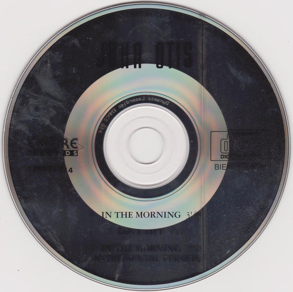Jon Otis : In The Morning (CD, Single, Car)