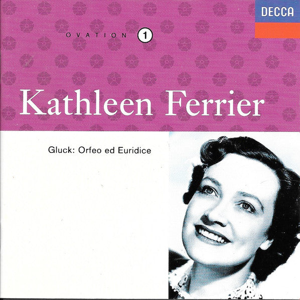 Kathleen Ferrier : Gluck: Orfeo Ed Euridice (CD, Album, Mono, RE)