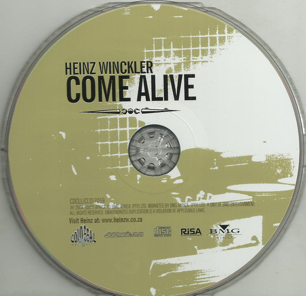 Heinz Winckler : Come Alive (CD, Album)