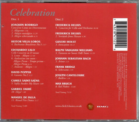 Julian Lloyd Webber : Celebration (2xCD, Album)
