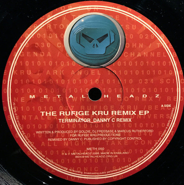 Rufige Kru / Total Science : The Rufige Kru Remix EP (2x12", EP)