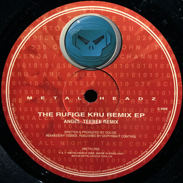 Rufige Kru / Total Science : The Rufige Kru Remix EP (2x12", EP)