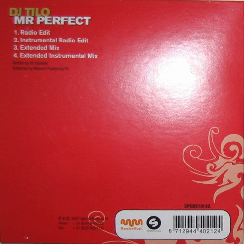 DJ Tilo : Mr Perfect (CD, Maxi)
