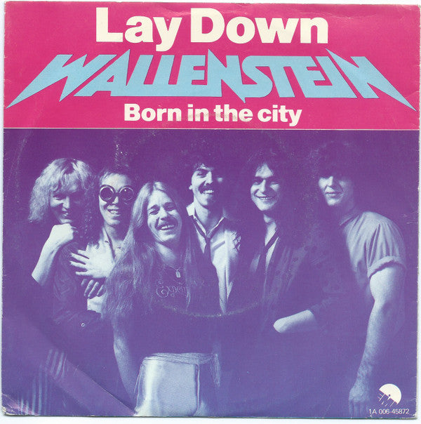 Wallenstein : Lay Down / Born In The City (7", Single)