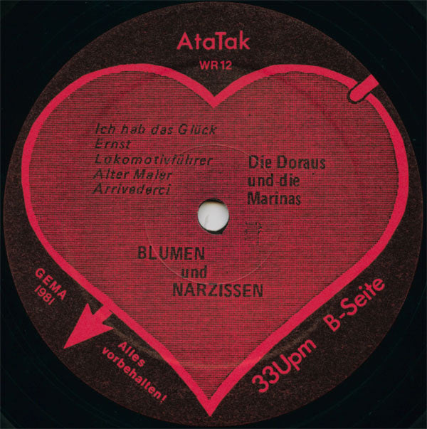 Die Doraus Und Die Marinas : Blumen Und Narzissen (LP, Album)