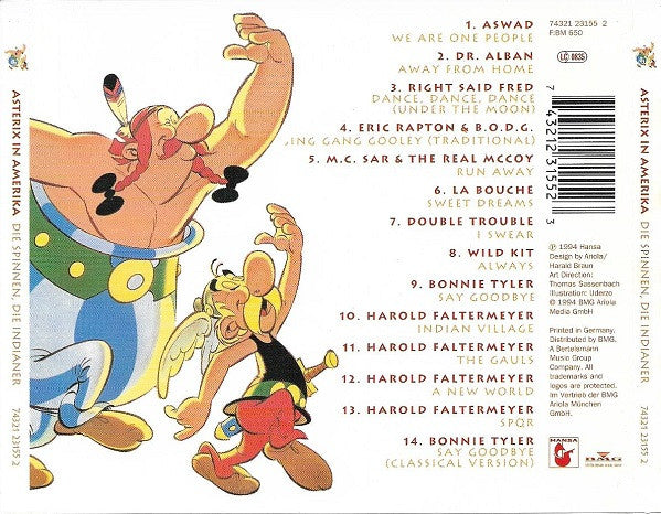 Harold Faltermeyer : Asterix In Amerika (CD)