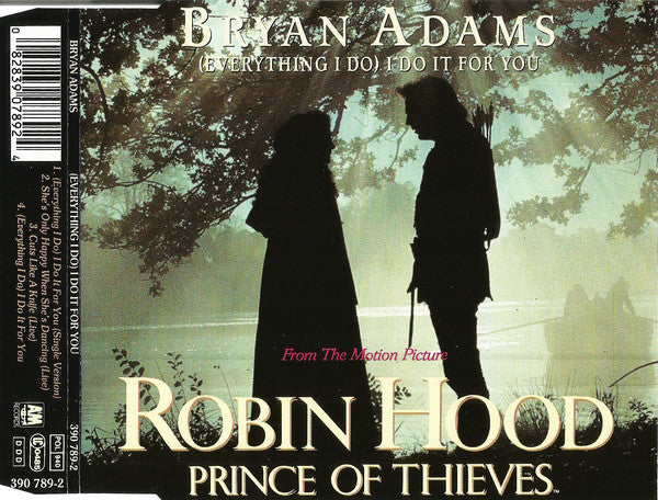 Bryan Adams : (Everything I Do) I Do It For You (CD, Maxi)