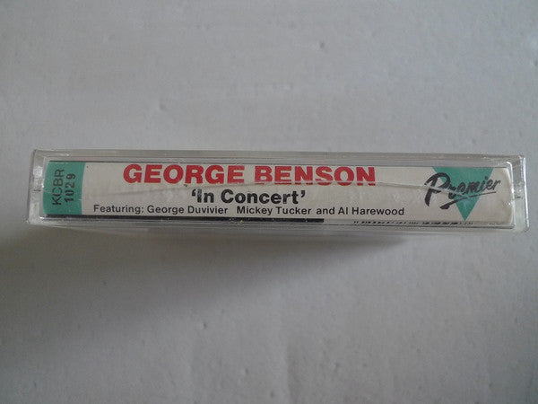 George Benson Featuring: George Duvivier, Mickey Tucker & Al Harewood : In Concert (Cass)