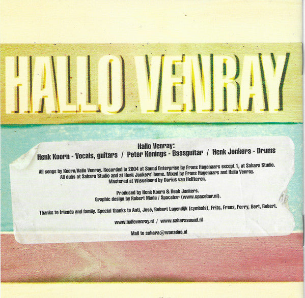 Hallo Venray : Vegetables & Fruit (CD, Album)
