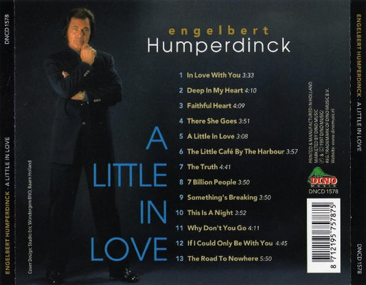 Engelbert Humperdinck : A Little In Love (CD, Album)