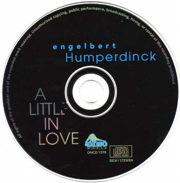 Engelbert Humperdinck : A Little In Love (CD, Album)